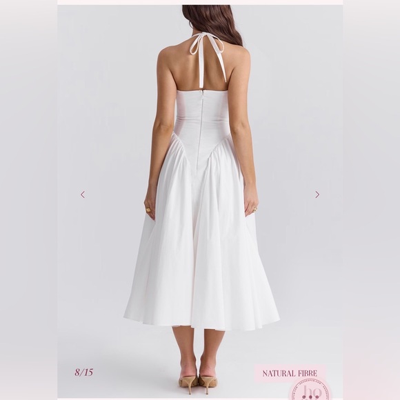 House of CB White Halter Dress - Picture 3 of 7